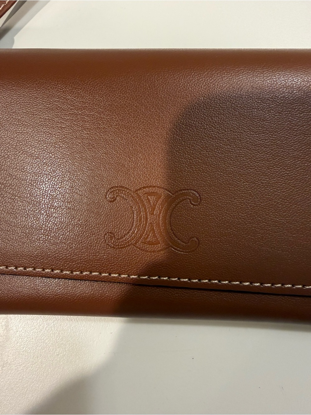 Celine Leather Sunglasses Case Wrislet - Picture 2 of 4